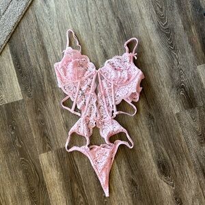 NWT For Love & Lemons One Piece Lingerie